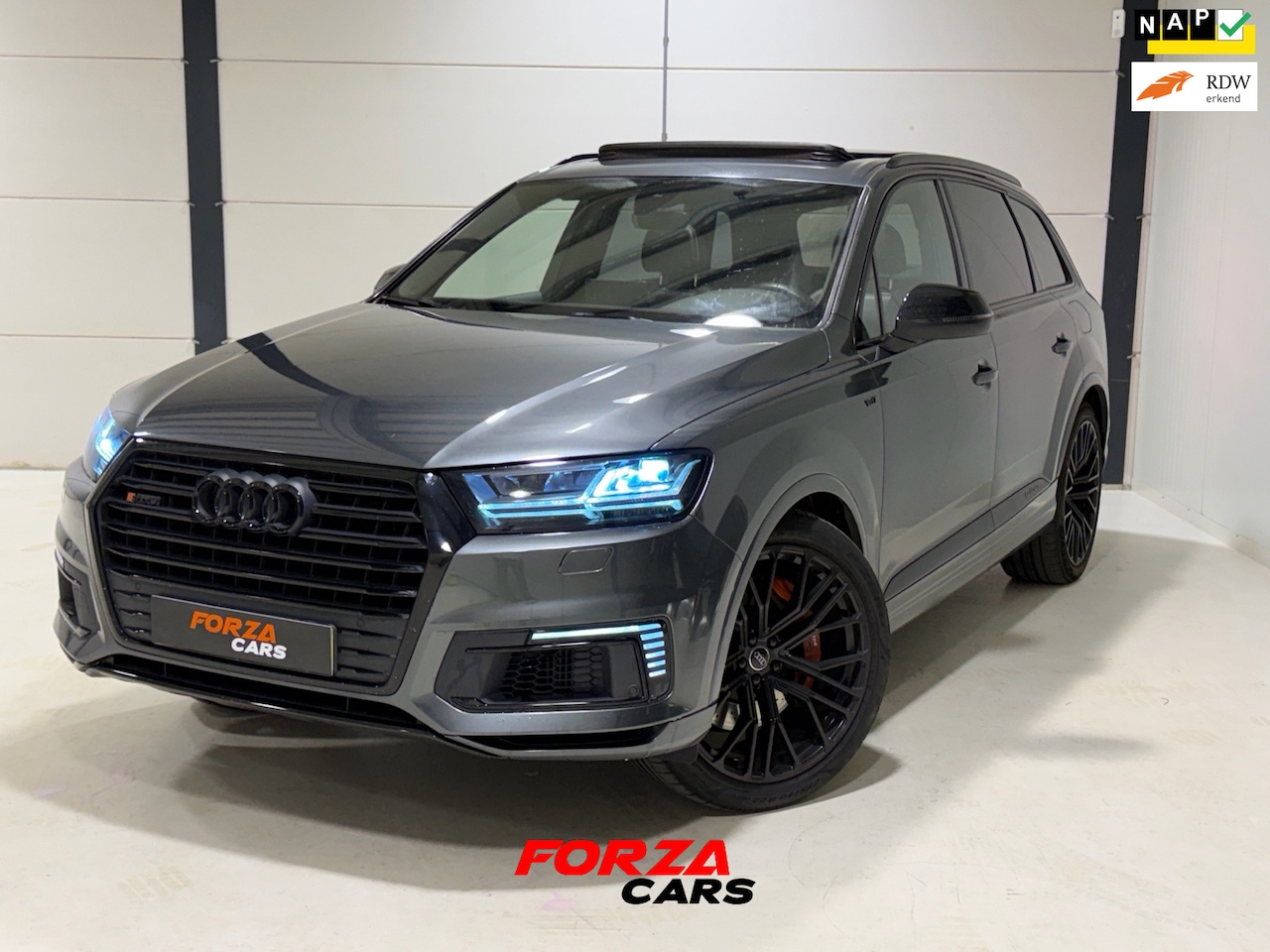 Audi Q7 - 3.0 TDI e-tron quattro Sport PANO | Luchtvering | 3x S-Line - AutoWereld.nl