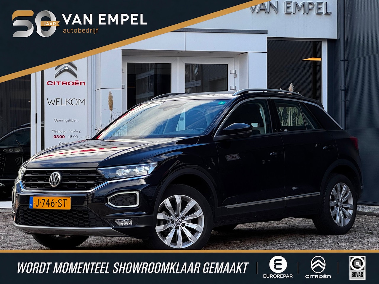 Volkswagen T-Roc - 1.5 TSI Sport | 150 PK | Automaat | Camera | PDC voor + achter | Stoelverwarming | Adaptiv - AutoWereld.nl