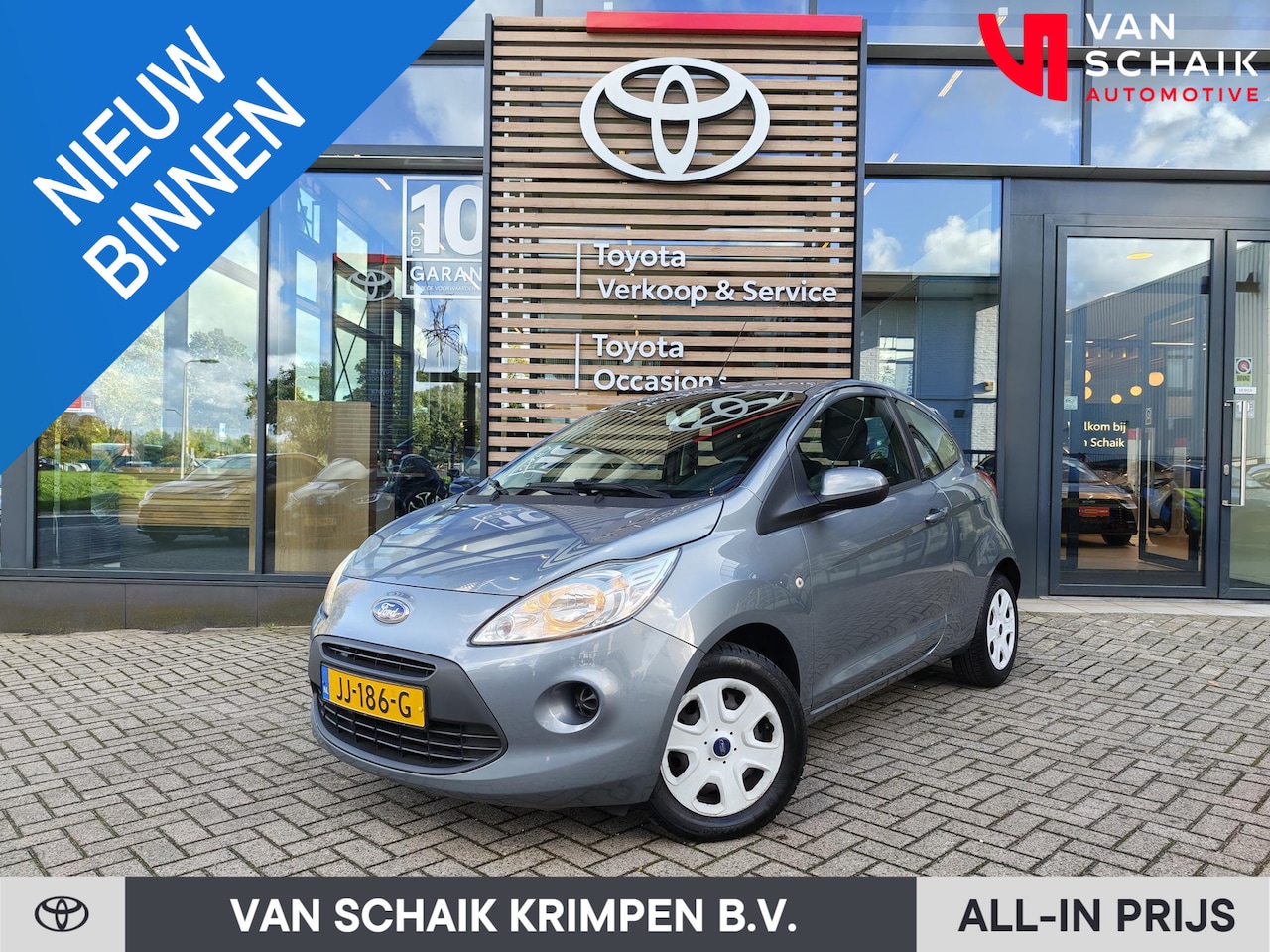 Ford Ka - 1.2 Style start/stop | Airconditioning | 1e eigenaar | Zeer lage kilometerstand - AutoWereld.nl