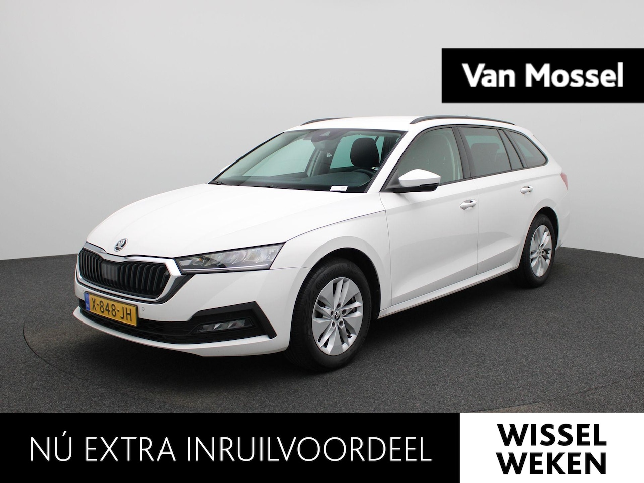 Skoda Octavia Combi - 1.0 e-TSI Business Edition | Automaat | Apple Carplay / Android Auto | Parkeersensoren | S - AutoWereld.nl