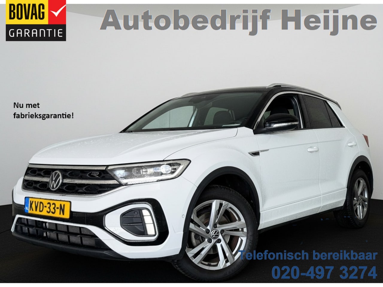 Volkswagen T-Roc - TSI 110PK R-LINE BUSINESS CAMERA/MASSAGE/IQ.LIGHT - AutoWereld.nl