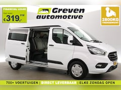 Ford Transit Custom - 2.0 TDCI L2H2 | Dubbele Cabine | Airco | Cruise | 2800KG Trekgew. | Trekhaak | Parkeersens