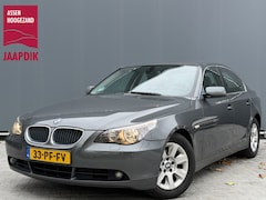 BMW 5-serie - BWJ 2004 | 525i 192PK Executive AUTOMAAT | TREKHAAK | LEER | NAVI | AUT AIRCO | CRUISE |