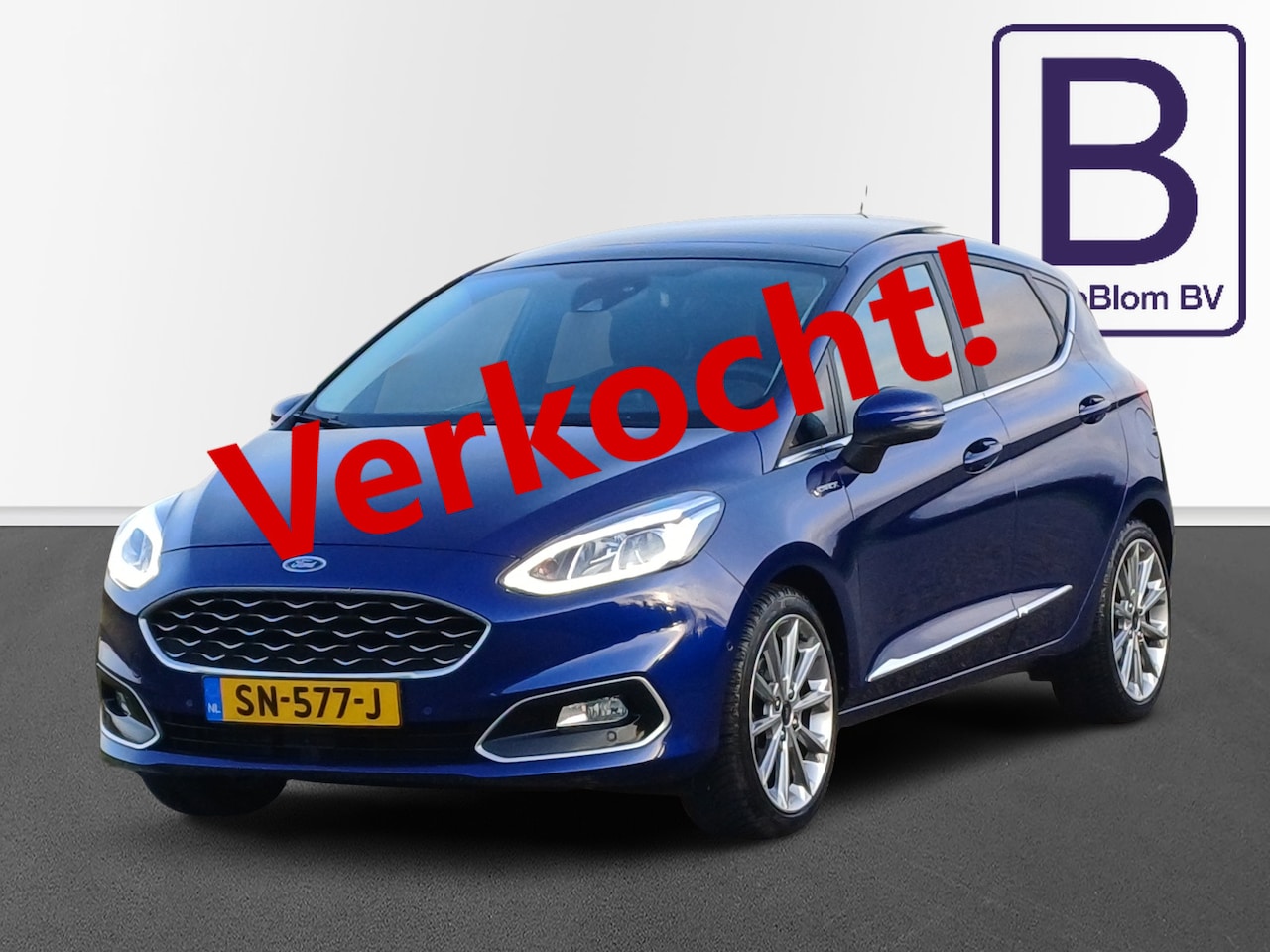 Ford Fiesta - 1.0 EcoBoost Vignale /Pano/B&O/Trekh/Camera/Navi/Led/Stoelverw./ - AutoWereld.nl