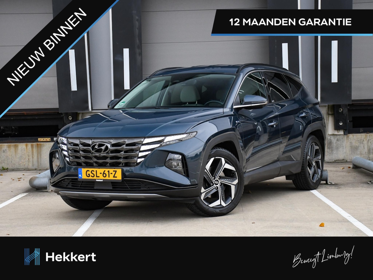 Hyundai Tucson - Premium 1.6 T-GDI MHEV 150pk Automaat DODE HOEK CAMERA | KRELL | TREKHAAK | 360 CAM. | LED - AutoWereld.nl