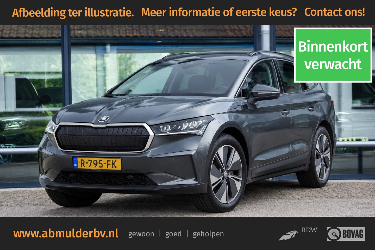 Skoda Enyaq iV - 60 | BOVAG Garantie | Org. NL | SOH 92,5% | Cruise & Climate Control | Achteruitrijcamera - AutoWereld.nl