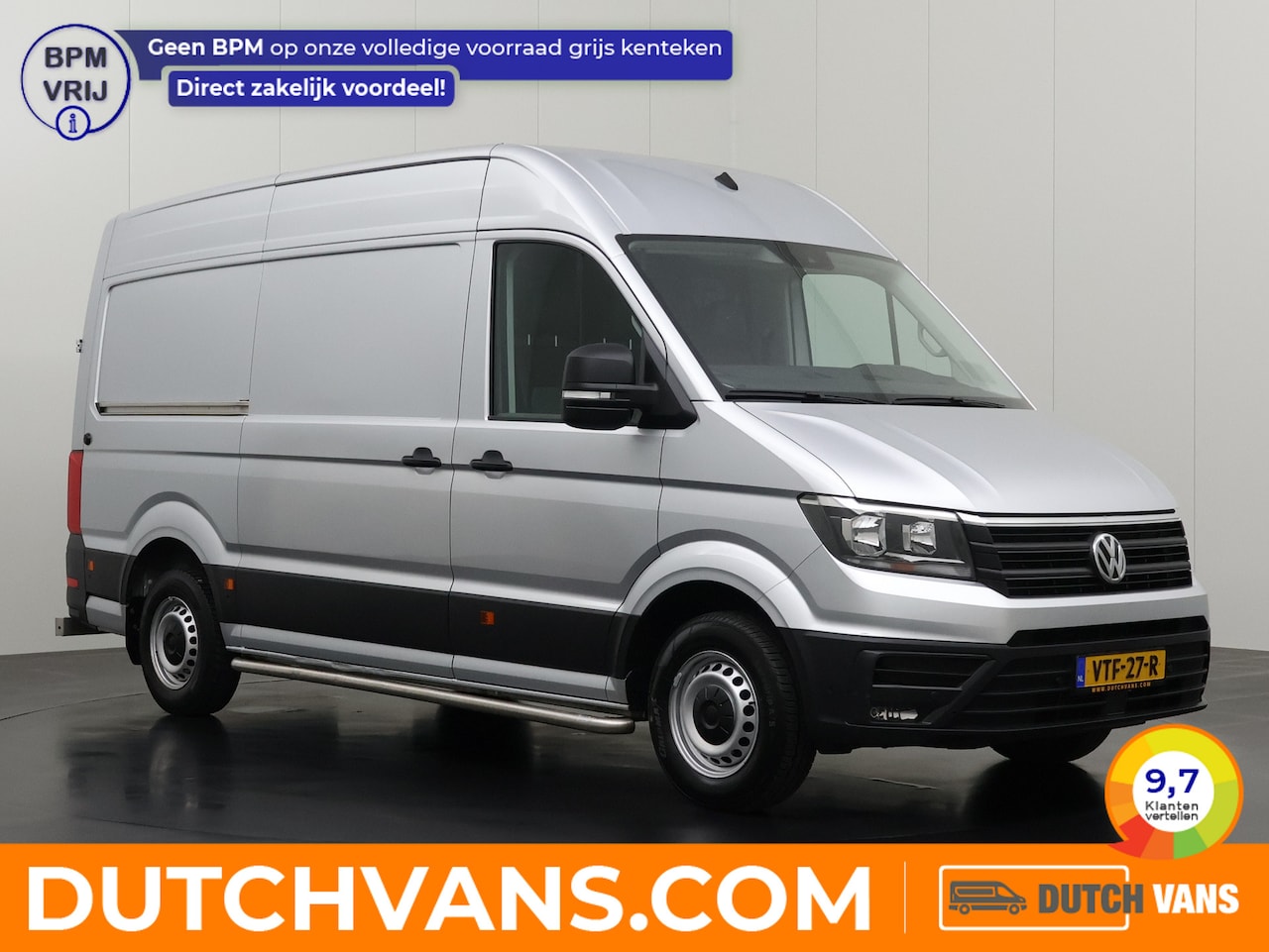 Volkswagen Crafter - 2.0TDI 177PK Automaat L3H3 Highline | Trekhaak 3000Kg | Navigatie | Camera | Multimedia | - AutoWereld.nl