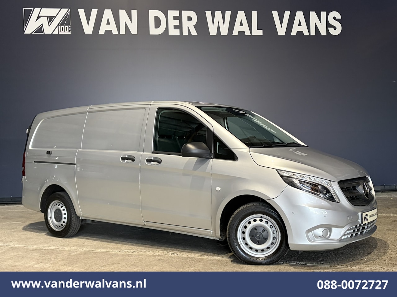 Mercedes-Benz Vito - 114 CDI 136pk L2H1 Euro6 Airco | Camera | LED | Trekhaak | Cruisecontrol | Stoelverwarming - AutoWereld.nl