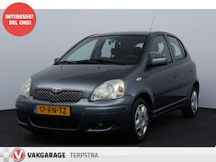 Toyota Yaris - 1.3 VVT-i S-Line/ HISTORIE/ 5-Drs/ Airco/ C.V. Afstand/ Elek. pakket/ Isofix/ Multi. LEDER