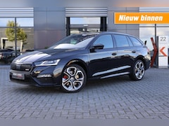 Skoda Octavia Combi - 1.4 TSI RS iV 245pk/ Sportstoelen elektr./Panodak / ACC/ Navi/ Canton / App-Connect