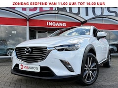 Mazda CX-3 - 2.0 SKY-ACTIV-G 120PK HALF-LEER LED NAVIGATIE CAMERA AIRCO LMV PDC