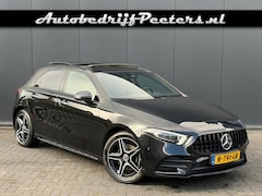 Mercedes-Benz A-klasse - A 250e AMG Night 1e eig. Pano Camera Sfeerlicht Multibeam Carplay NL-auto
