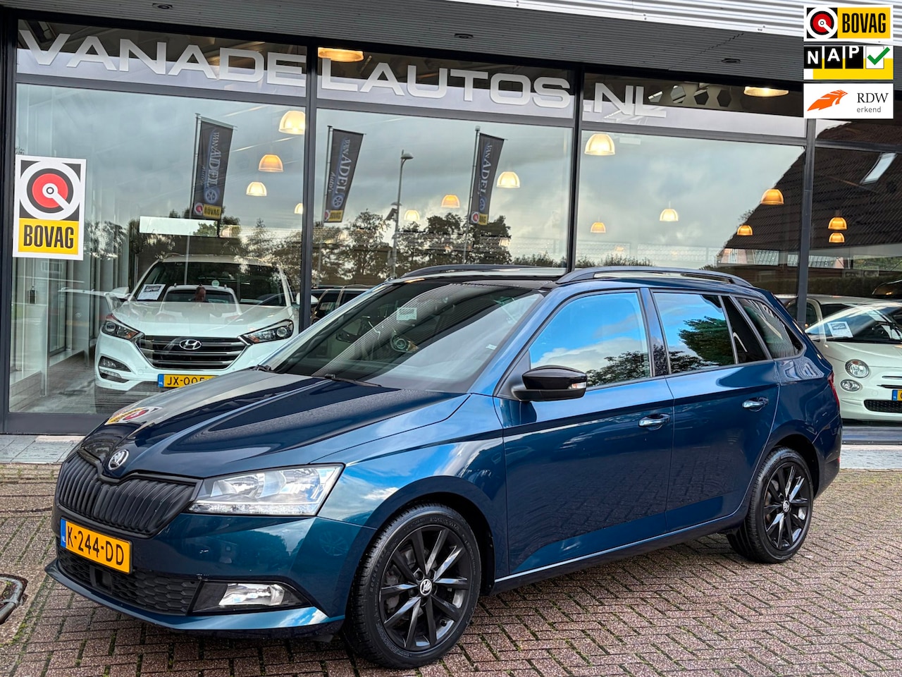 Skoda Fabia Combi - 1.0 TSI Sport Buesiness 1e Eig! Panorama NL-Auto NAP Dealeronderhouden! - AutoWereld.nl