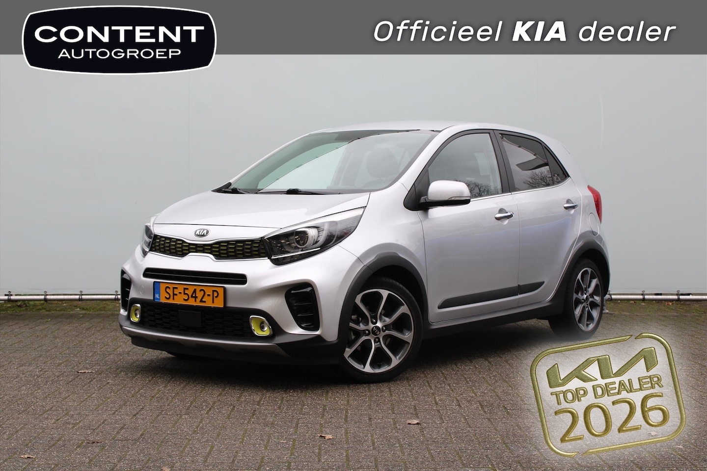 Kia Picanto - 1.2 84pk 5-zits X-Line I NAVI | STOELVERWARMING I PDC | CAMERA | - AutoWereld.nl