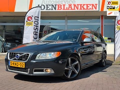 Volvo V70 - 1.6 T4 R-Edition Automaat BJ.2013 / Navi / Leder / Cruise / Clima / Xenon / 18"Lmv / Trekh