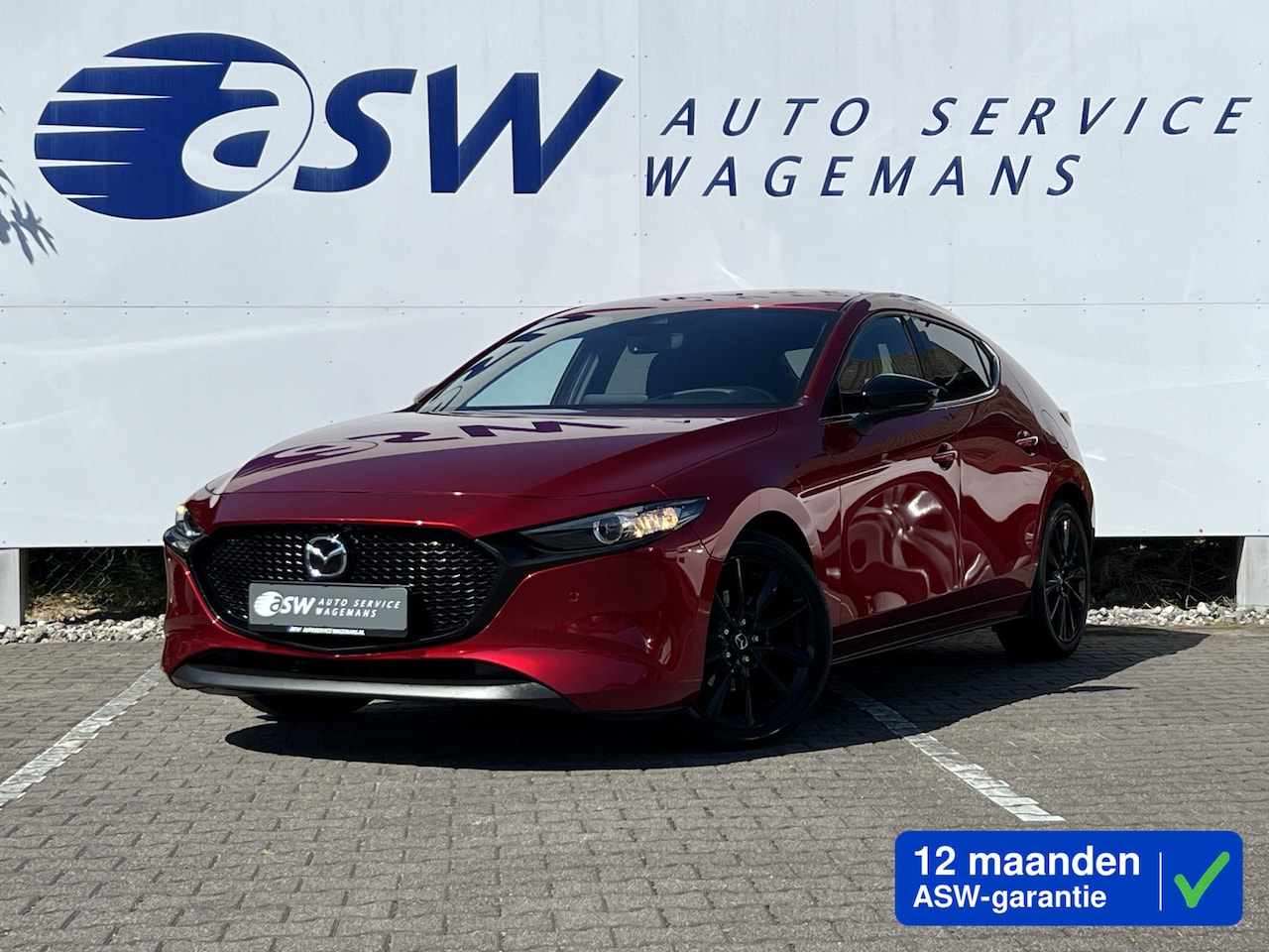 Mazda 3 - 2.0 e-SkyActiv-X M Hybrid 186 Luxury | Bose Audio | ACC | 360 Camera | LED - AutoWereld.nl