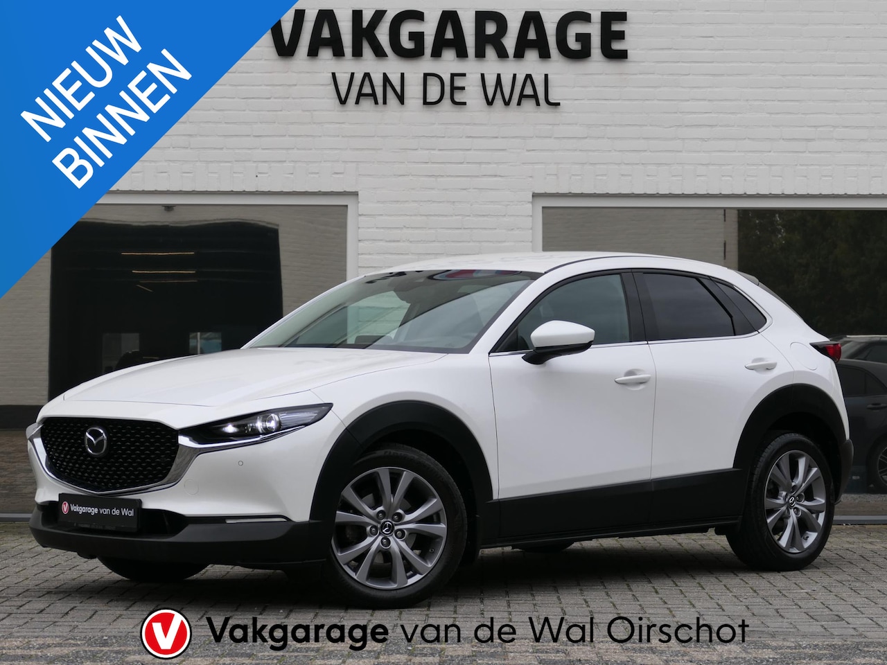 Mazda CX-30 - 2.0 e-SkyActiv-G M Hybrid Sportive | BOSE | Head-up display | Leder | Memory | Elektrische - AutoWereld.nl