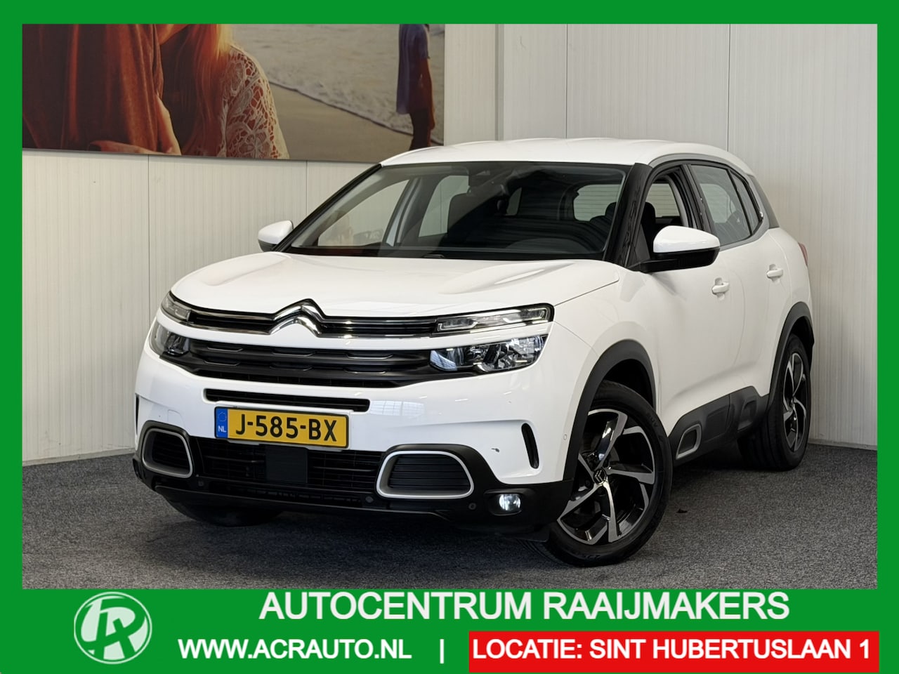 Citroën C5 Aircross - 1.2 PURE TECH BUSINESS AUTOMAAT TREKHAAK NAVIGATIE CRUISE CONTROL BLUETOOTH TELEFOON APPLE - AutoWereld.nl