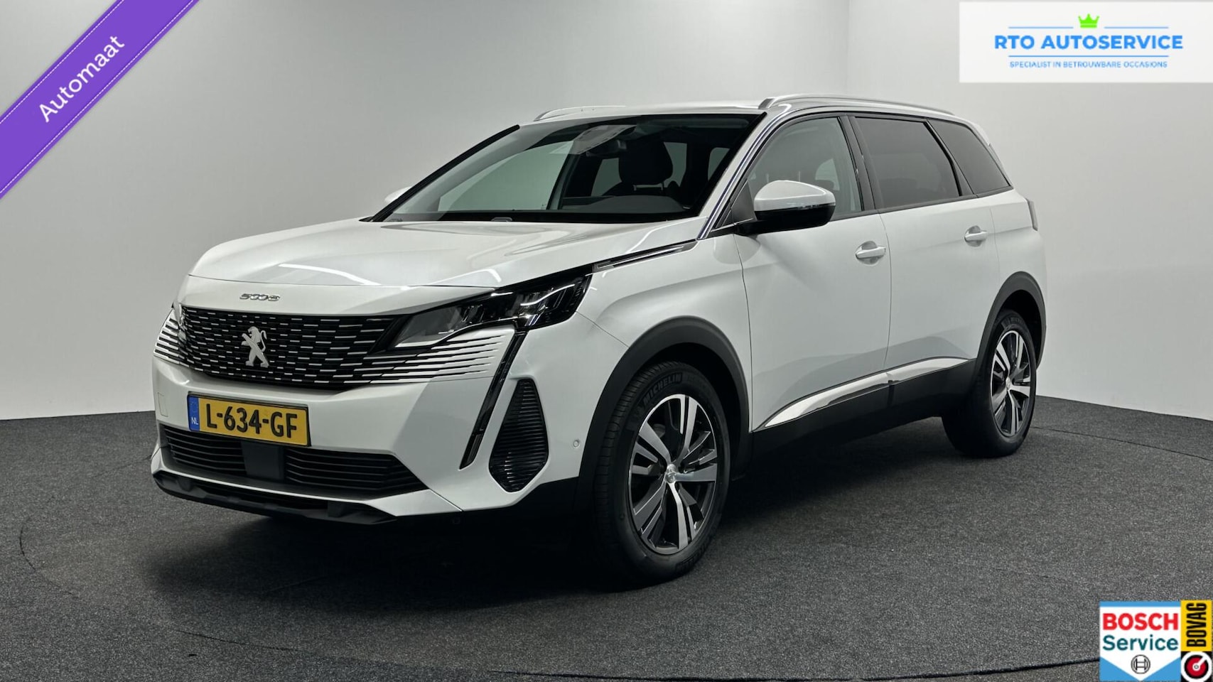 Peugeot 5008 - 1.2 PureTech Allure Pack|7 Persoons|Navi|AppleCarplay|Cruise|Airco| - AutoWereld.nl
