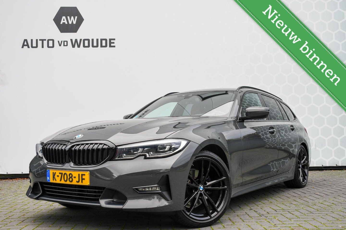BMW 3-serie Touring - 320i High Executive Leer LED NAP M-sport - AutoWereld.nl