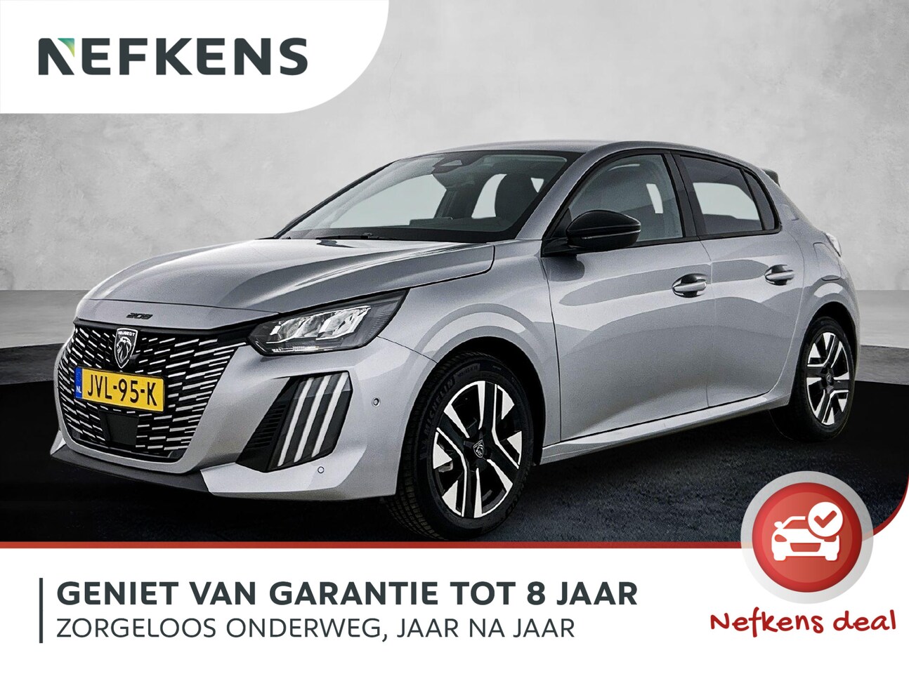 Peugeot 208 - 1.2 Hybrid 110pk Allure Automaat | Tot 8 Jaar Garantie | Navigatie | 360 Camera | Adaptiev - AutoWereld.nl