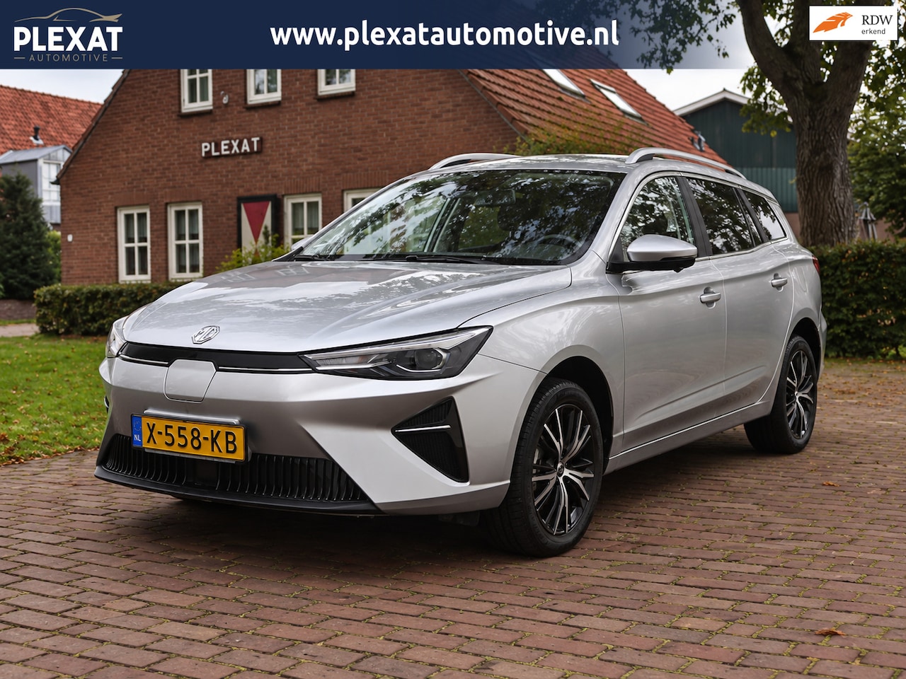 MG MG5 Electric - Long Range Luxury 61 kWh Aut. | Slechts 3.000KM | SOH 100% | Lederen Int. | ACC | Dodehoek - AutoWereld.nl