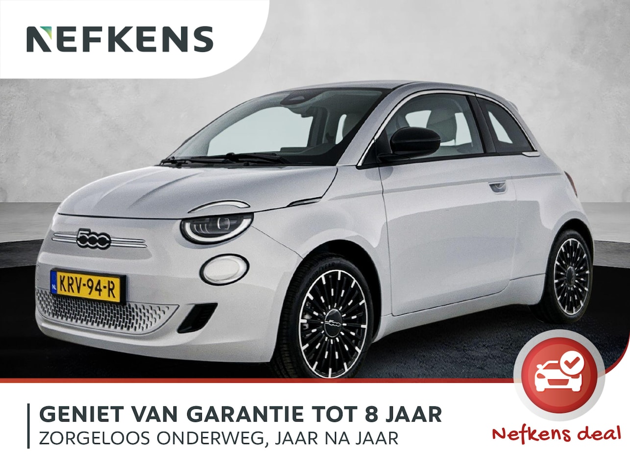Fiat 500 - 113pk Icon 42 kWh Automaat | Tot 8 Jaar Garantie | Apple Carplay/Android Auto | Airco | 17 - AutoWereld.nl