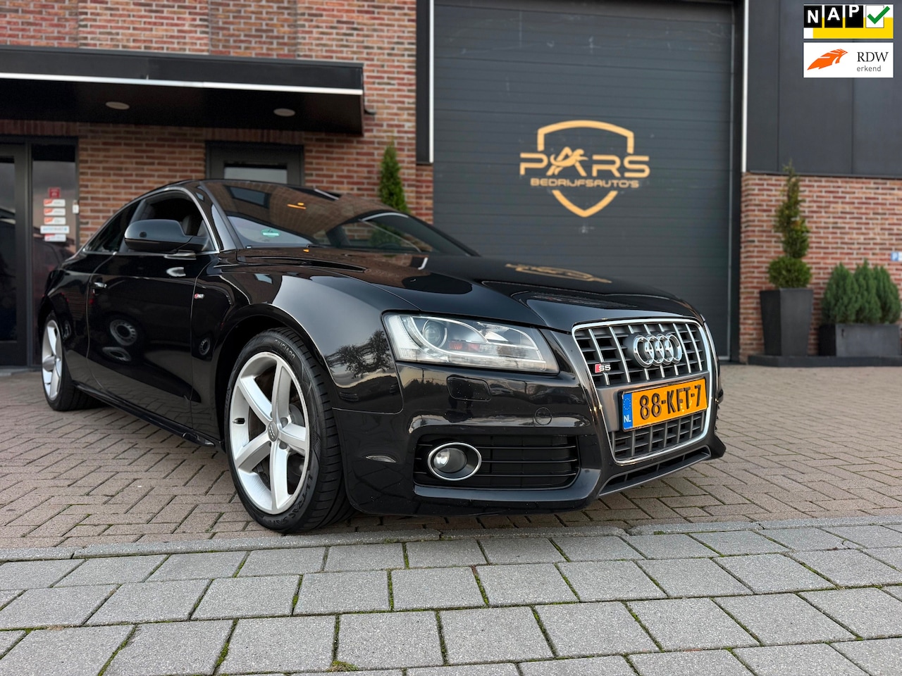 Audi A5 Coupé - 2.0 TFSI S Line Automaat 180PK Airco Navi Cruise Elk.Ramen - AutoWereld.nl