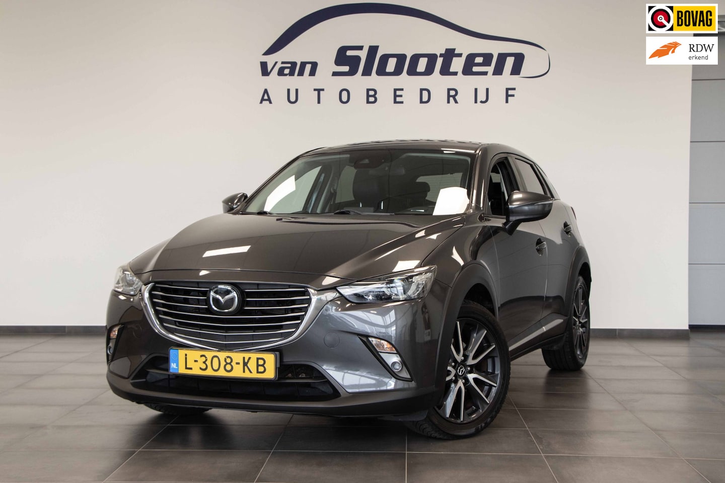 Mazda CX-3 - 2.0 120pk SkyLease GT| Navi| Cruise| Camera| Lederen Bekleding| Trekhaak - AutoWereld.nl