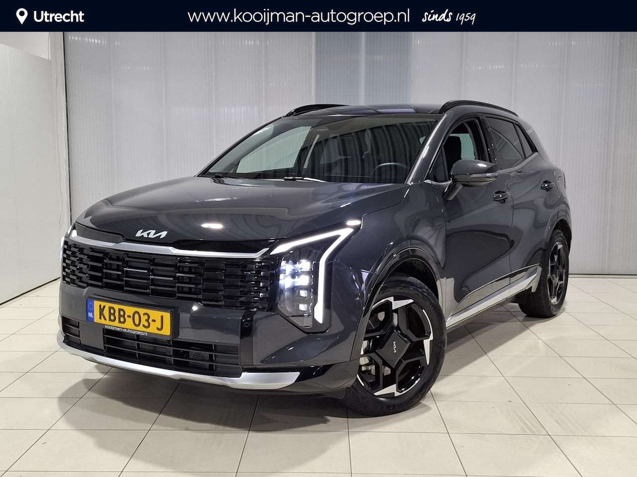 Kia Sportage - 1.6 T-GDi Hybrid DynamicPlusLine Stoel en Stuur verwarming, Schuif kantel dak, Apple Carpl - AutoWereld.nl