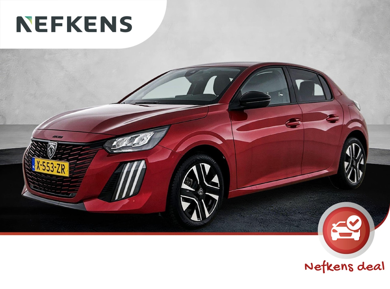 Peugeot 208 - 1.2 Hybrid 110pk Allure Automaat | Navigatie | Camera | Cruise Control | 16"LMV | Apple Ca - AutoWereld.nl