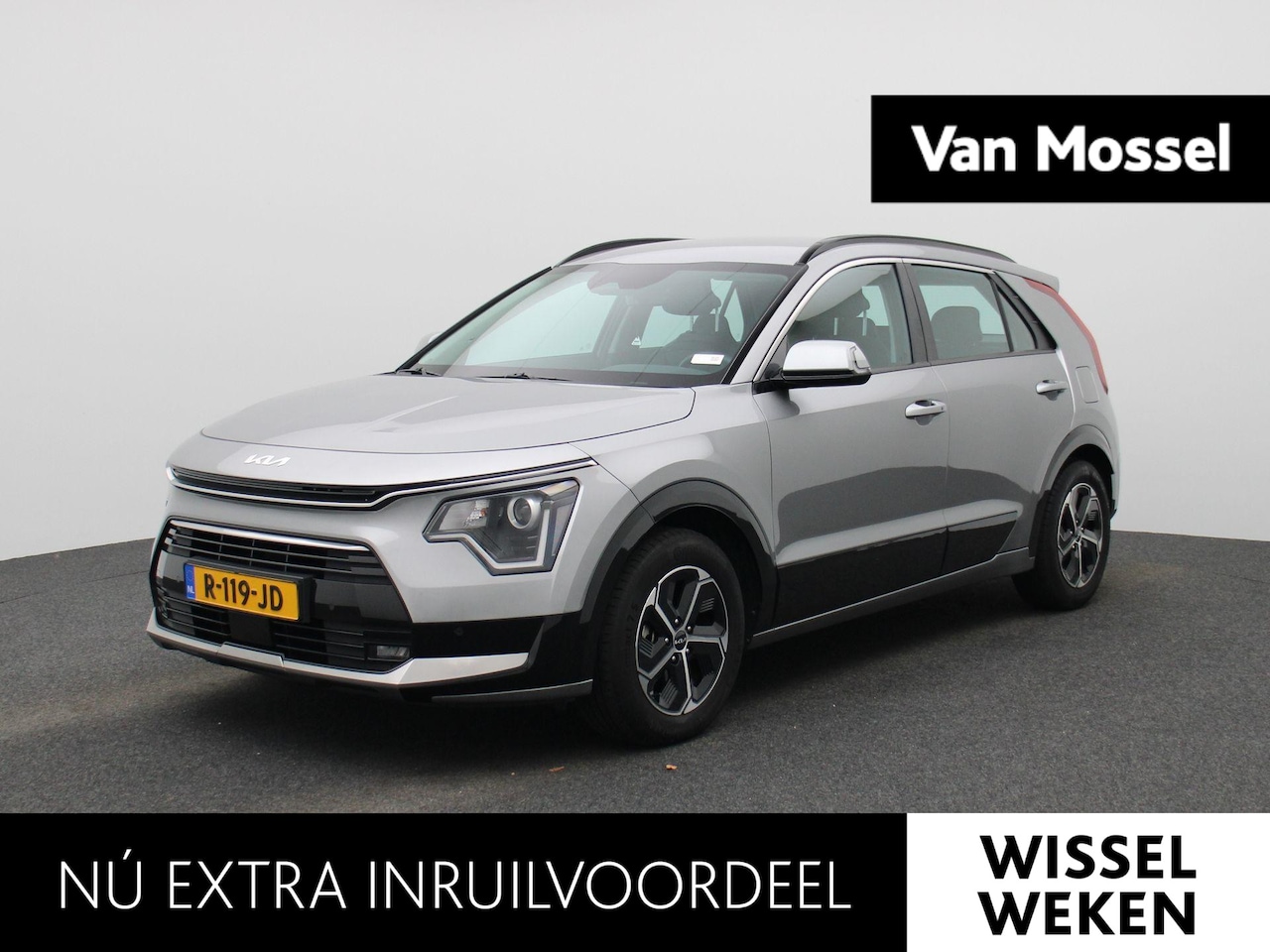 Kia Niro - 1.6 GDi Hybrid ExecutiveLine | ACHTERUITRIJCAMERA | HALF-LEDER | DIGITAL COCKPIT | APPLE C - AutoWereld.nl