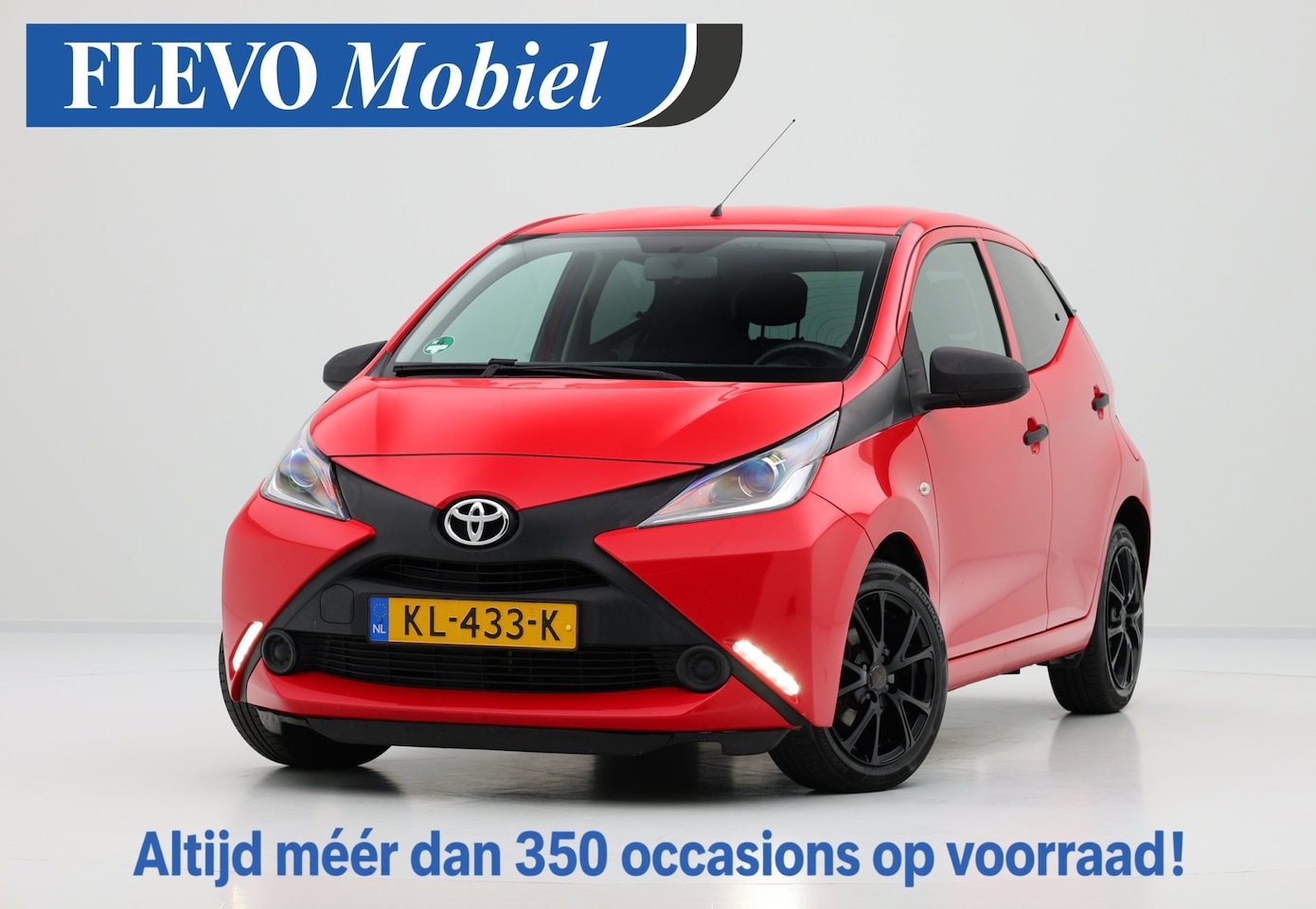 Toyota Aygo - 1.0 VVT-i x-now 5-drs Airco|LMV - AutoWereld.nl