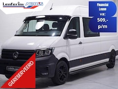 Volkswagen Crafter - 2.0 TDI 140 pk L4H3 Dubbel Cabine 6p Airco, Cruise control, 17" LMV, Treeplanken, PDC V+A