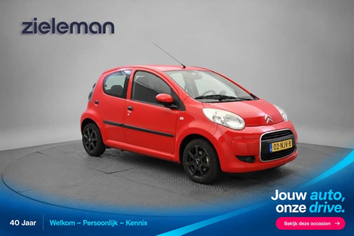Citroën C1 - 1.0-12V Ambiance 5 Deurs - Airco, Toerentelelr, Nieuwe APK! - AutoWereld.nl