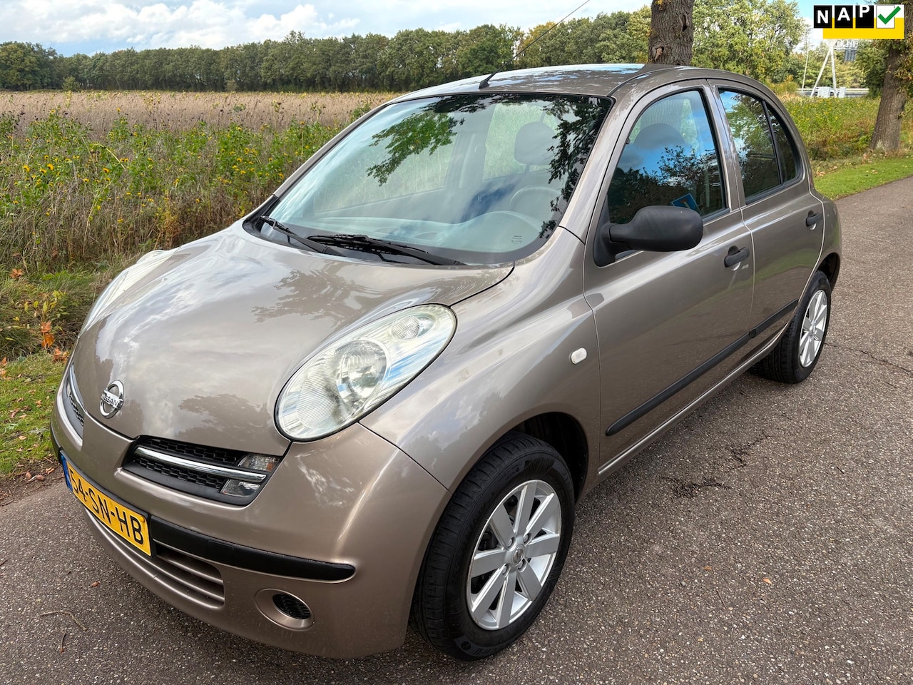 Nissan Micra - 1.2 Visia Airco/APK/Unieke KM!! Rijdt perfect - AutoWereld.nl