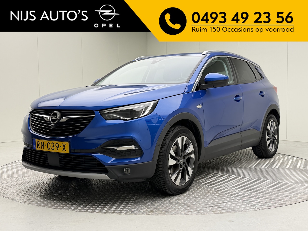Opel Grandland X - 1.6 CDTi Business Executive | Electr. achterklep | Afn. trekhaak | Climate | Navi | Carpla - AutoWereld.nl