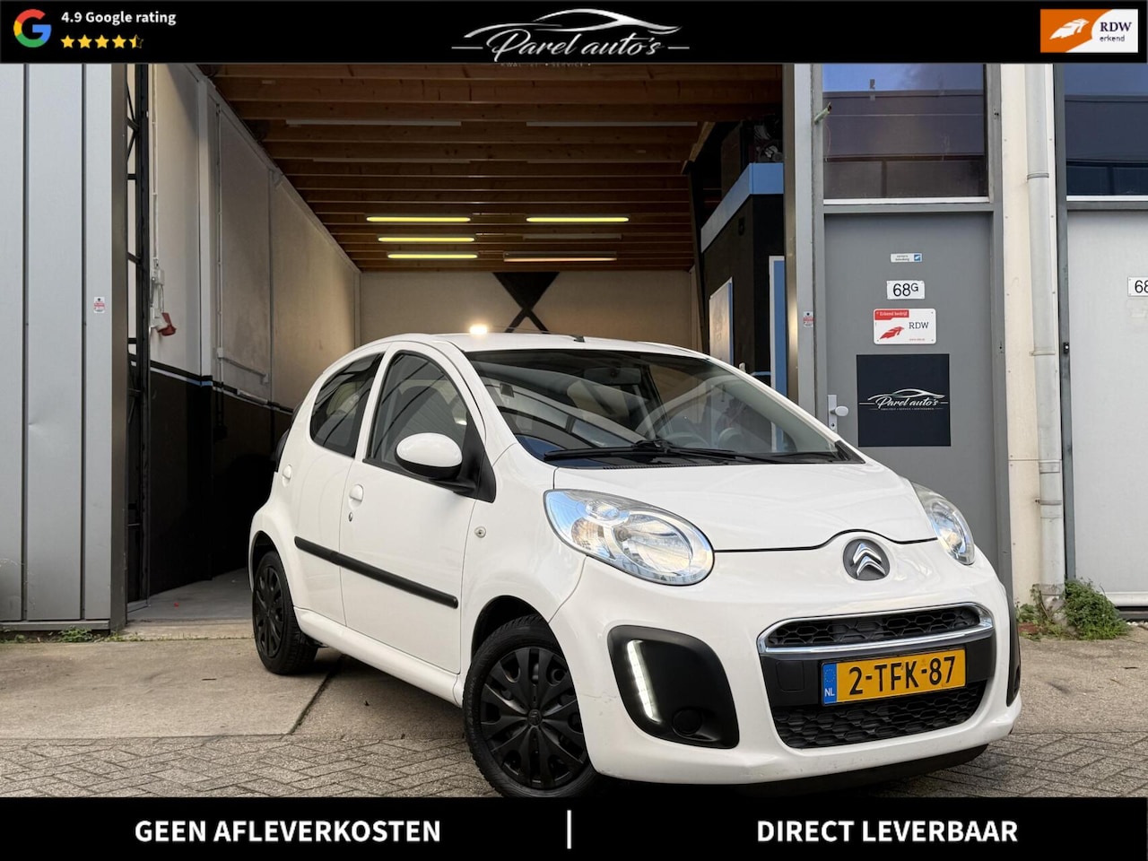 Citroën C1 - 1.0 Attraction |NAP|APK|Carplay|5 DR| Airco | - AutoWereld.nl