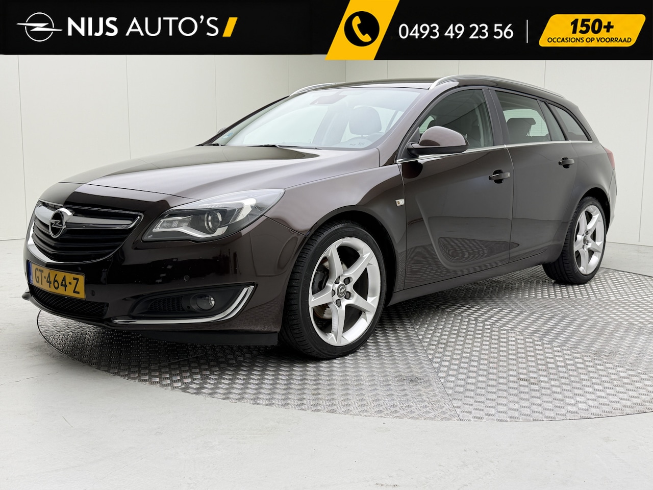 Opel Insignia Sports Tourer - 2.0 CDTI EcoFLEX Business+ | Afn. trekhaak | 19 inch LM | Lederen bekleding | Navi | Pdc v - AutoWereld.nl
