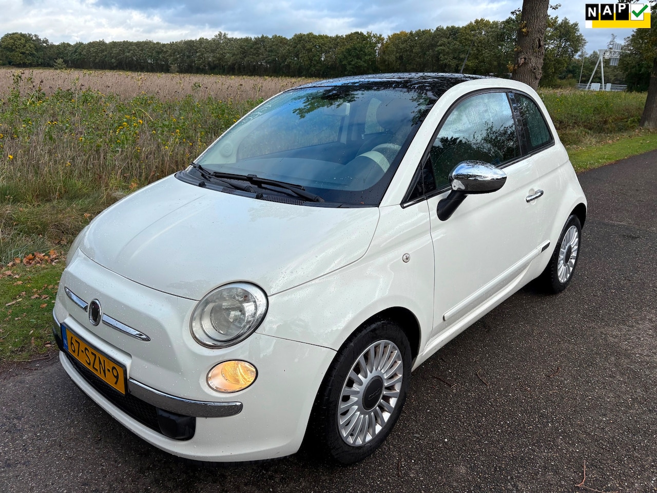Fiat 500 - 1.2 Lounge Airco/Pana/Lichtmetaal/Stuurbediening/APK - AutoWereld.nl