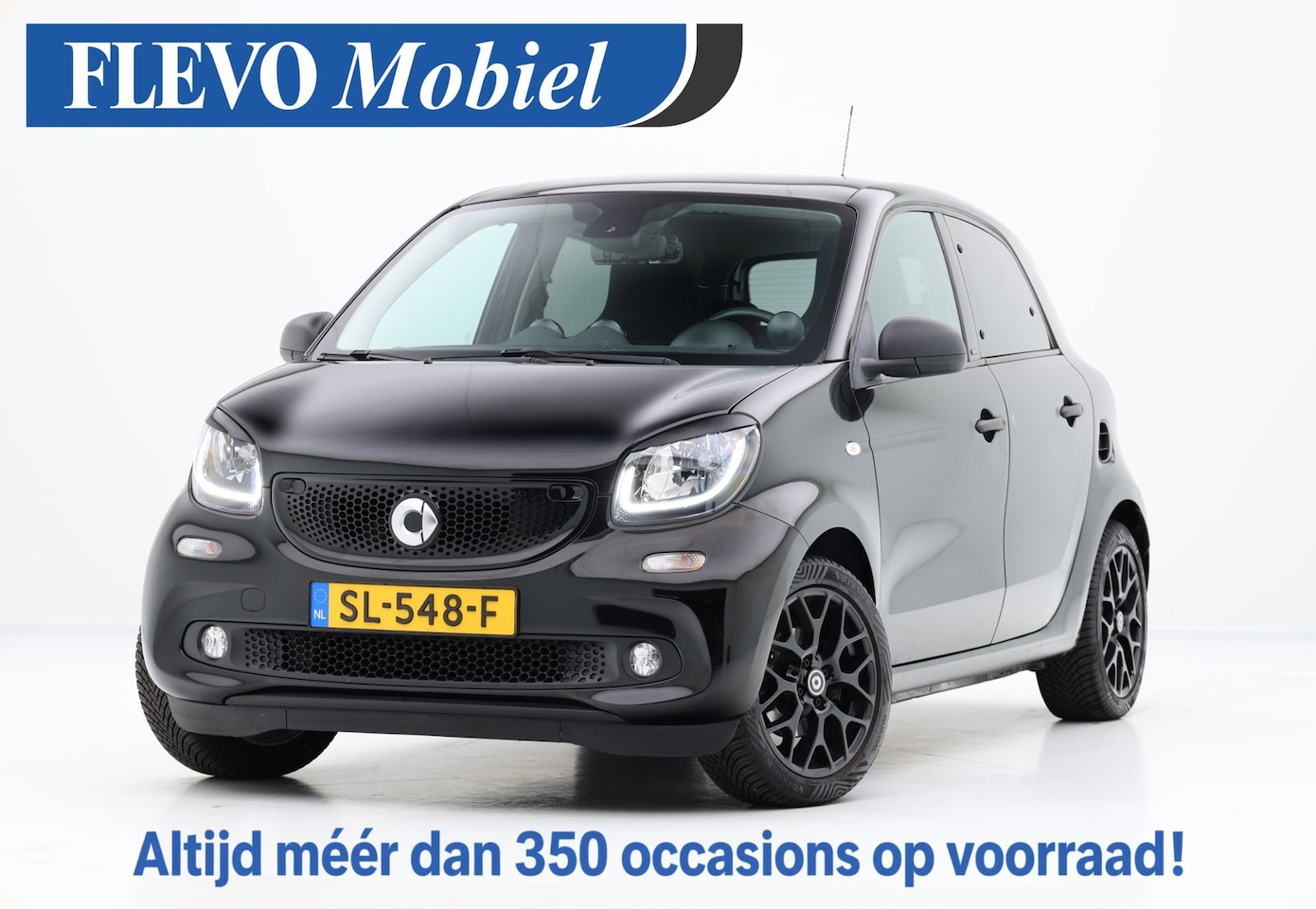 Smart Forfour - 1.0 Passion 5-drs Pano|Clima|Cruise|Navi|LMV - AutoWereld.nl