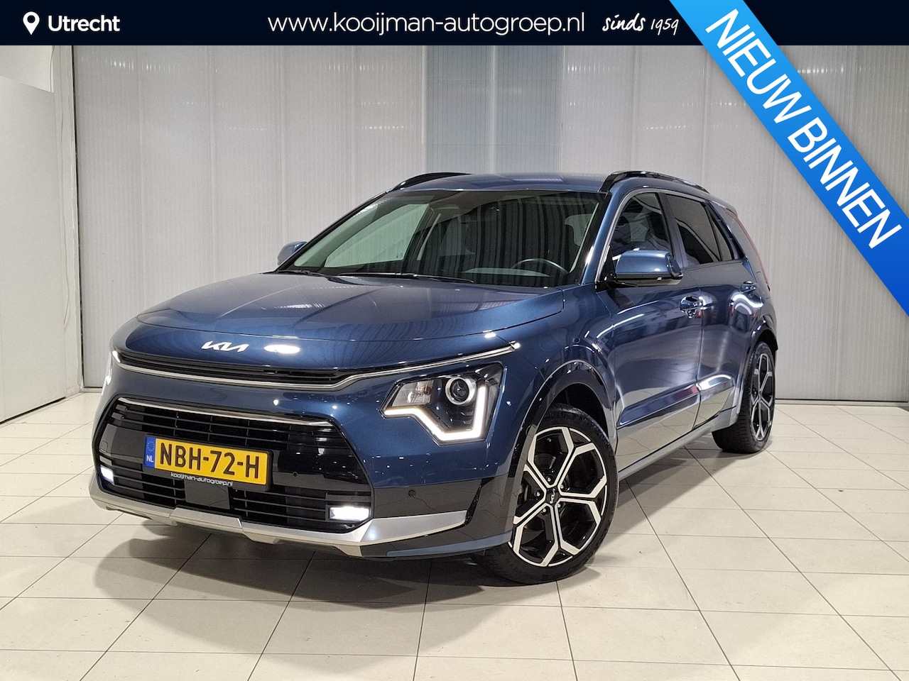 Kia Niro - 1.6 GDi Hybrid DynamicLine 18 inch, Apple Carplay/Android Auto, navigatie, camera. - AutoWereld.nl