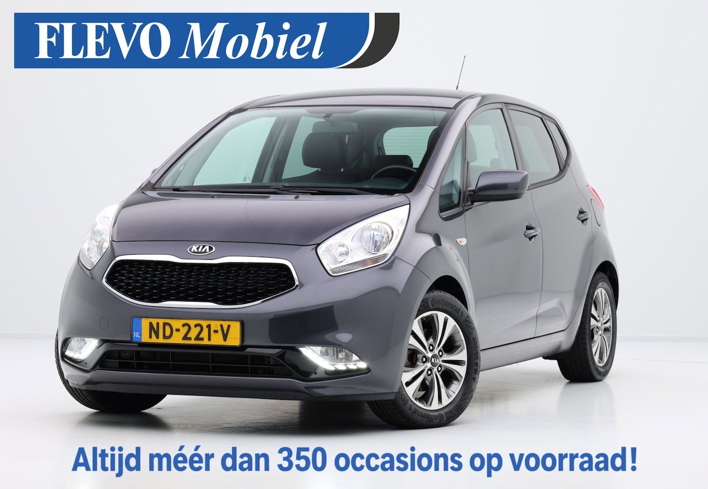 Kia Venga - 1.4 CVVT DynamicPLusLine *54.685km!* Half Leder|Navi|Clima|Cam|LMV - AutoWereld.nl