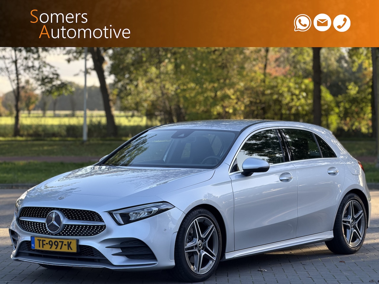 Mercedes-Benz A-klasse - 200 AMG Launch Edition | Leder | Camera | NL Auto | Dealeronderhouden - AutoWereld.nl