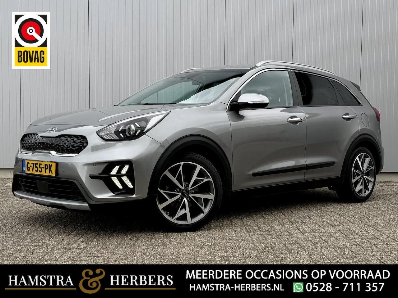 Kia Niro - 1.6 GDi Hybrid | ACC | Navi | Leder | 18" - AutoWereld.nl