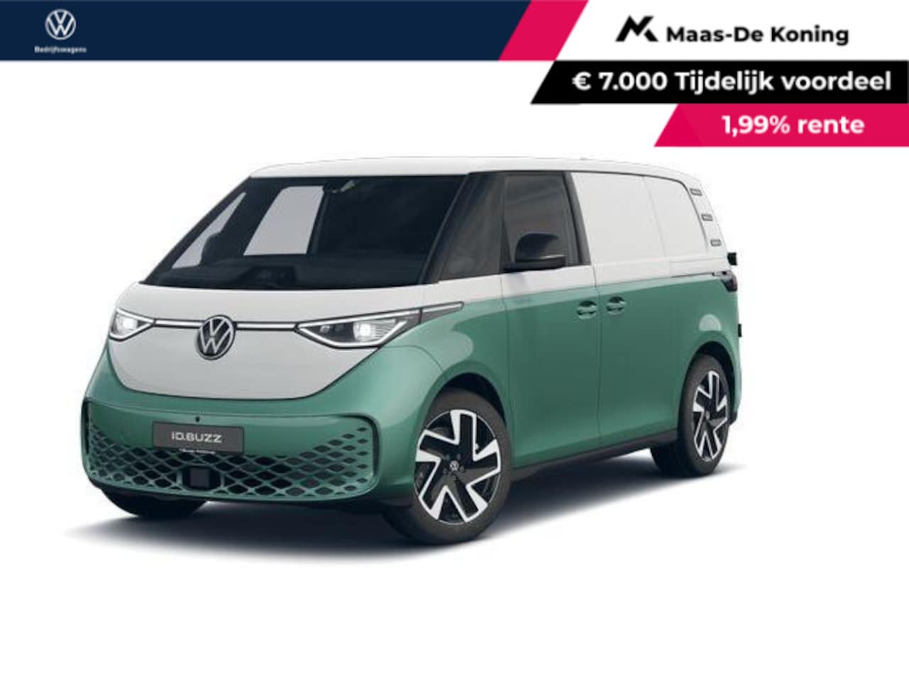 Volkswagen ID. Buzz Cargo - Bedrijfswagens Bulli Limited Edition 79kWh 340pk 4Motion 741813 - AutoWereld.nl