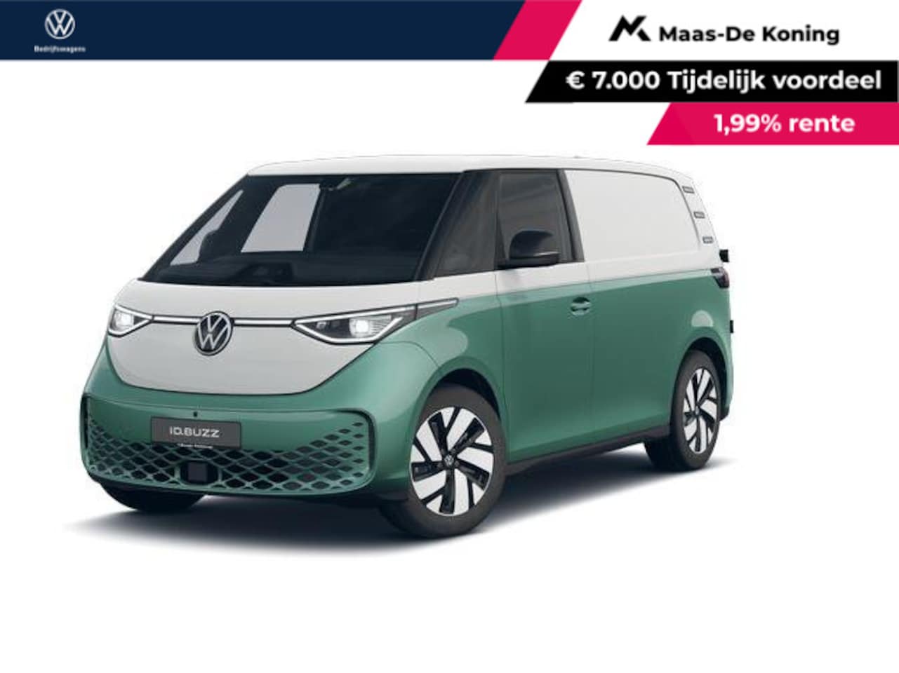 Volkswagen ID. Buzz Cargo - Bedrijfswagens Bulli Limited Edition 79kWh 286pk 741809 - AutoWereld.nl
