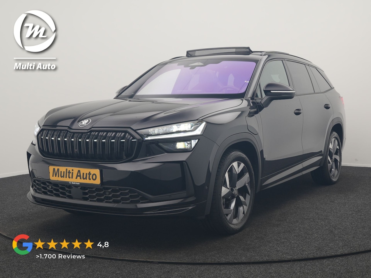 Skoda Kodiaq - 1.5 TSI Sportline Business PHEV 204pk Dealer O.H | Panodak | Trekhaak Af Fabriek | Adaptiv - AutoWereld.nl