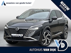 Nissan Qashqai - 1.3 MHEV Xtronic Tekna Plus |Carplay|20"|Head-Up|Alcantara dashboard|Pano-dak|Massage|Stoe
