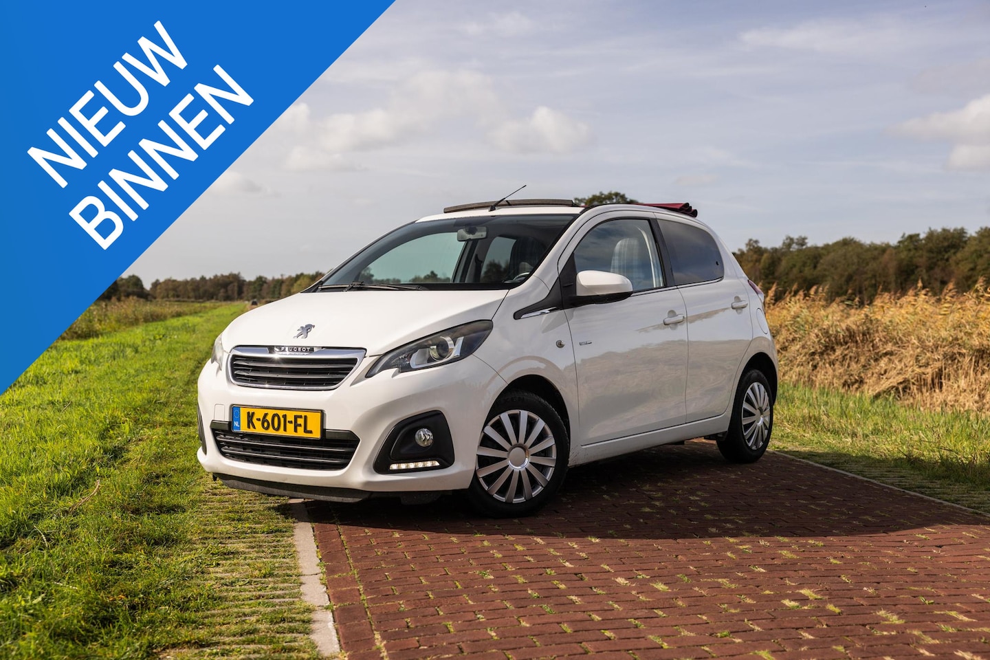 Peugeot 108 - 1.0 e-VTi Access opendak carplay airco cruise - AutoWereld.nl